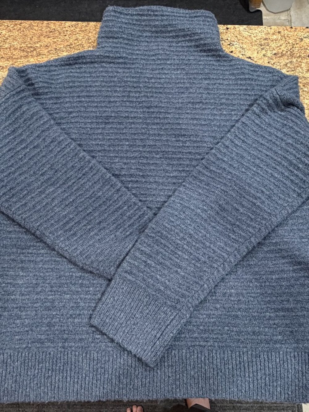 Madewell Belmont Mock Neck Sweater  Women's XXL Wool Blend
